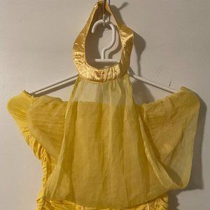 Yellow Choker Top, Date Night